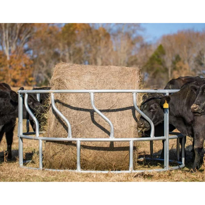 Round Hay Bale Feeder 8ft Dia, Hay Ring
