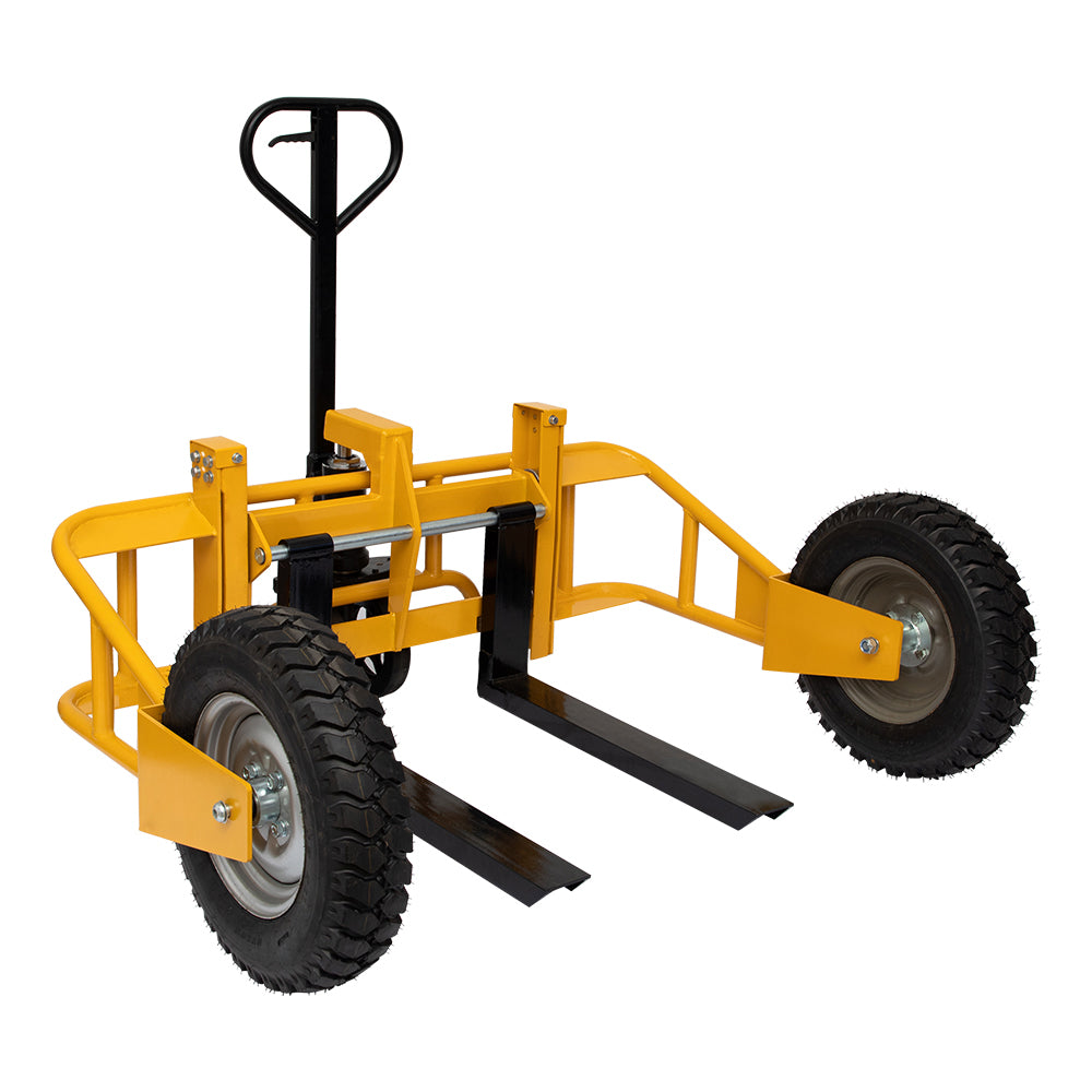 Holzoffer ALL-T-HD Heavy Duty All Terrain Pallet Truck, 2500 lbs Capacity