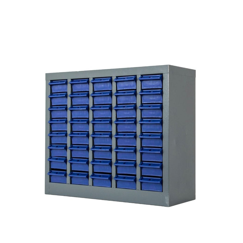 40 Bin Drawer Storage Cabinet, 23.3"W x 8.5"D x 20"H, Steel Parts Organizer for Nuts, Bolts, Screws & Small Components