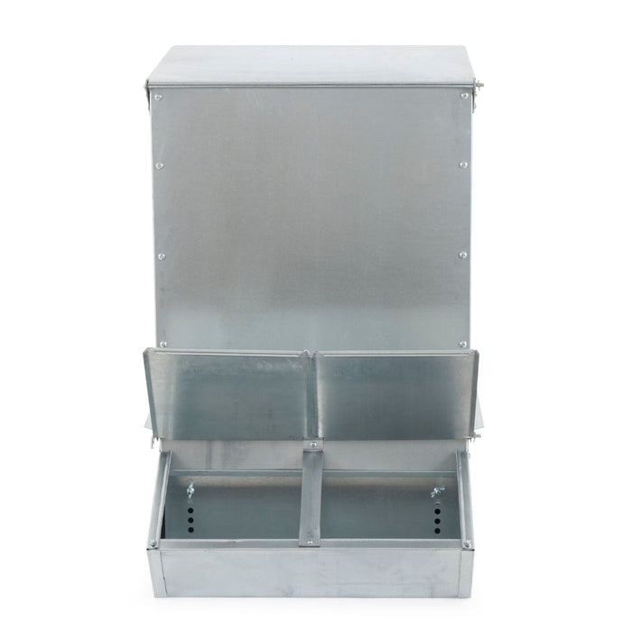 4 Door Steel Hog Feeder, 7 Bushel Feeder for Pigs