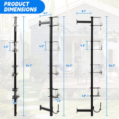 Holzoffer Trimmer Racks Gardening Equipment Storage Racks，Durable Ideal for Gardens, Farms, Garages