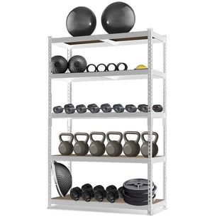 Holzoffer Holzoffer Metal Shelving Unit, Heavy Duty Adjustable Storage Rack, 5-Tier 17.5