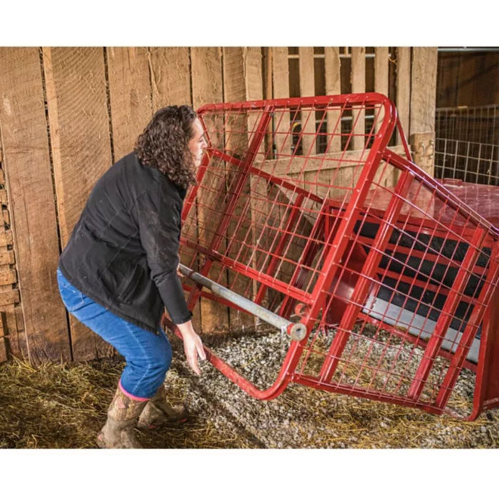 Creep Feeder for Goat 650 lbs Capacity, Mesh Gate