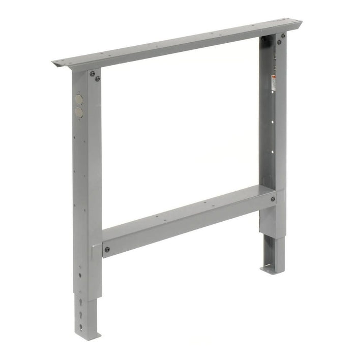 Steel C-Channel Leg For Workbench 36"W, Height Adjustable from 27.5" to 35.3"