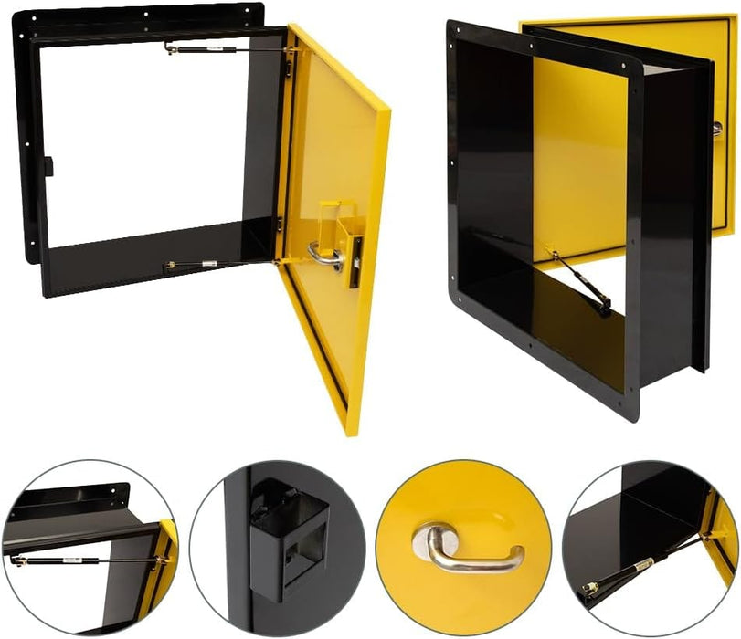 Roof Access Hatch with Door Latch 38" L x 36" W