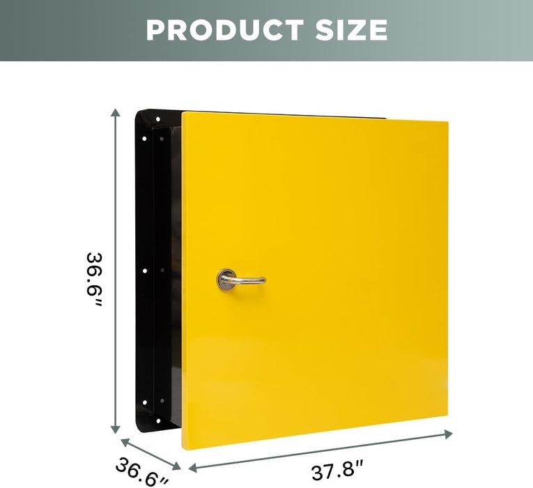 Roof Access Hatch with Door Latch 38" L x 36" W