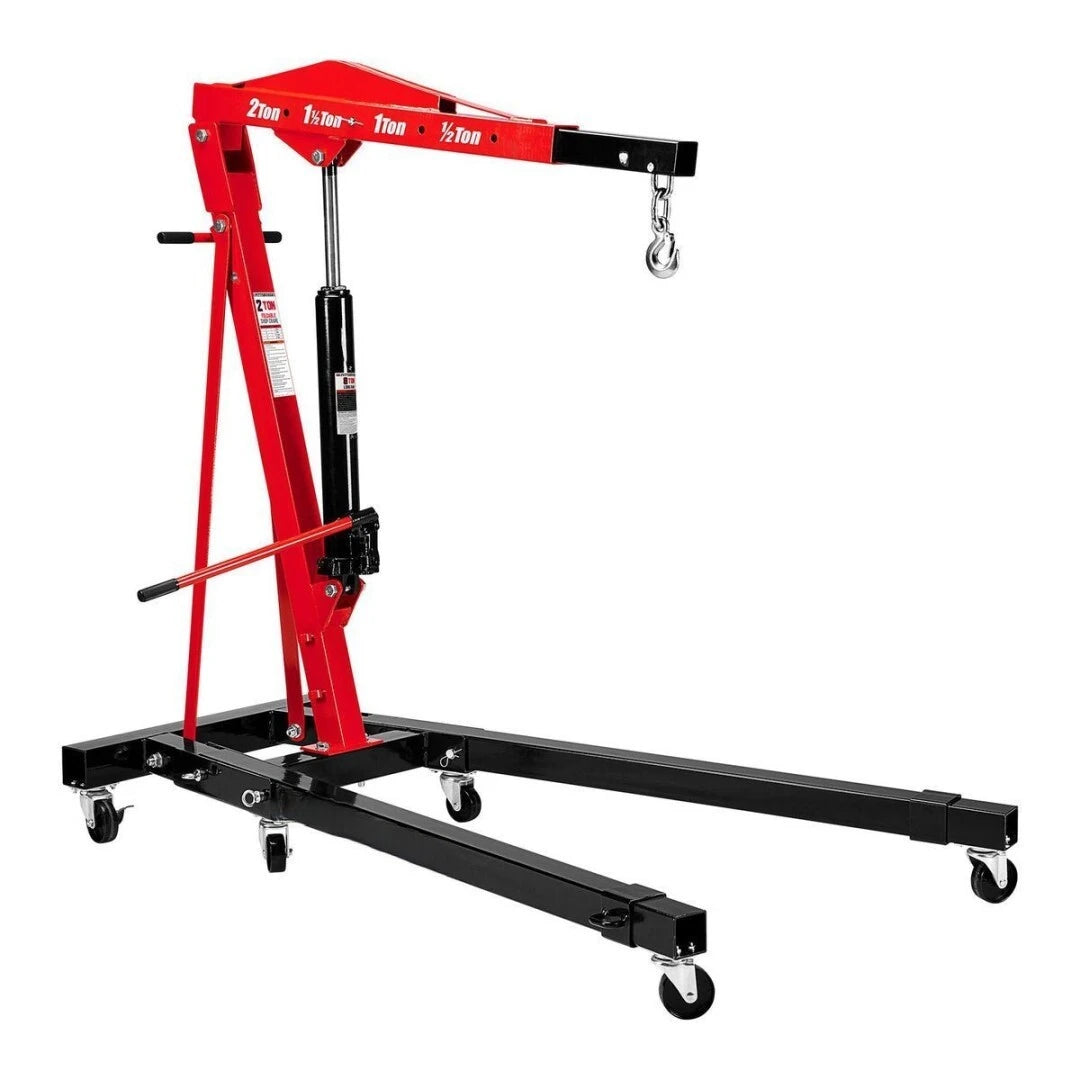 Holzoffer Industrial 2 Ton-Capacity Foldable Shop Crane