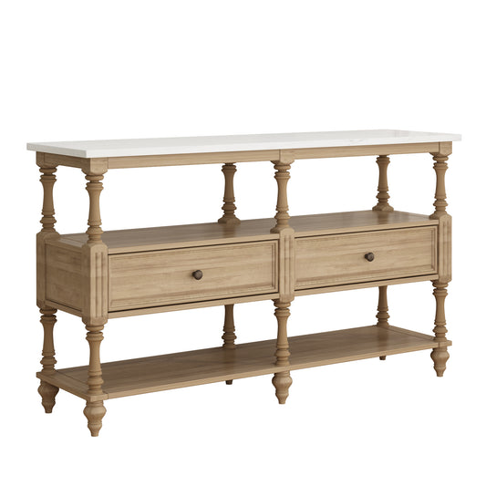 Holzoffer Marble Console Table (65")