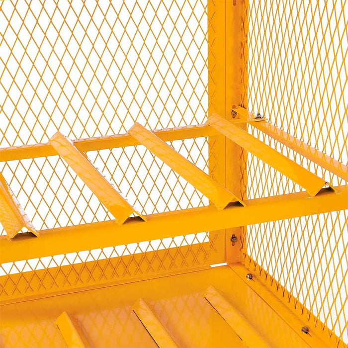 Propane Cylinder  Storage Cabinet SGL Door, 31"Wx30"Dx35"H, 4 Cylinder Cap