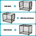 Lockable Ball Storage Trolley