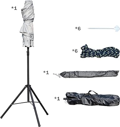 Holzoffer 130 IN Rectangle Umbrella Outdoor Market Extra Large Umbrella with Crank