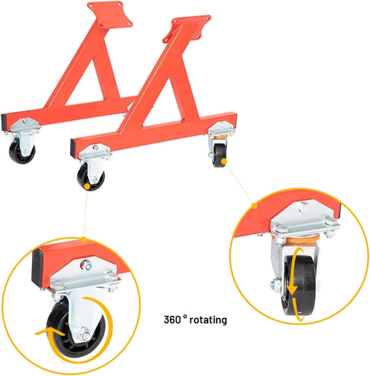 Chevy V8 LSx Rolling Engine Storage Stand with Free Casters