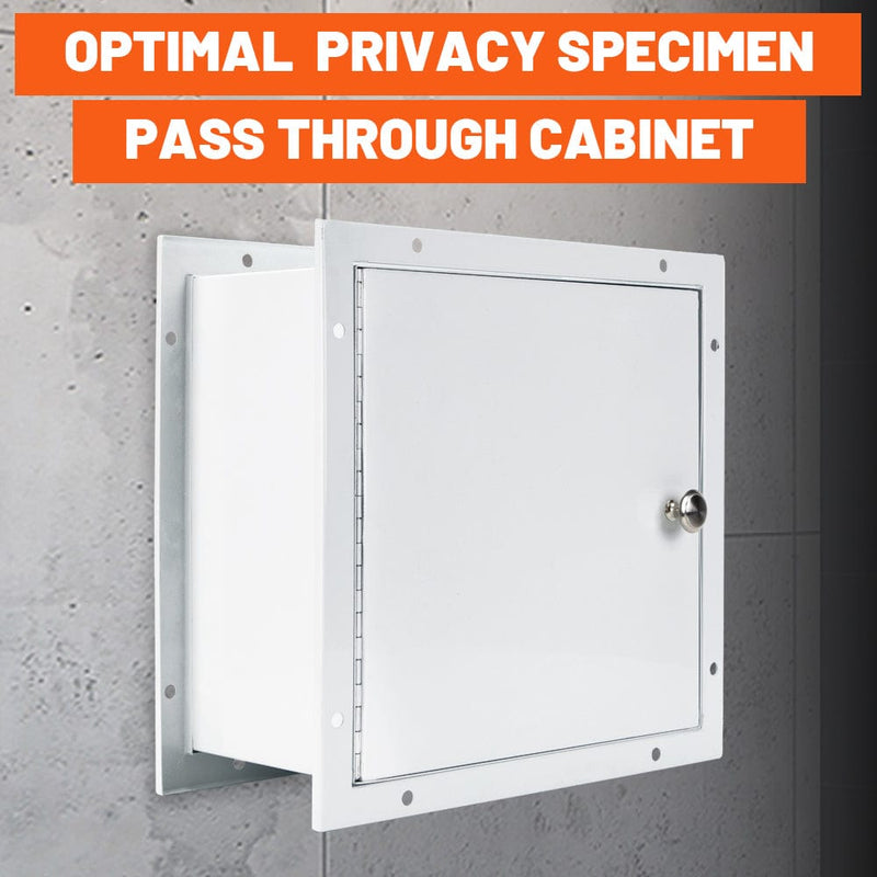 Recessed Specimen Pass-Thru Cabinet, 13.2"L x 6"W x 12.7"H