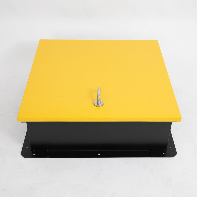 31.9" x 33" Steel Roof Hatch, Opening Roof Access Door, Fully Welded