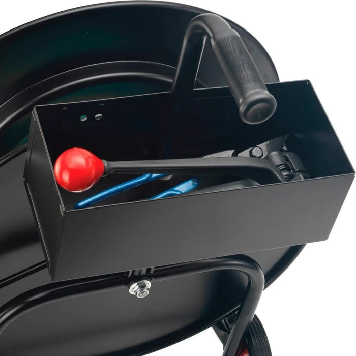 Strapping Cart w/ Wheels & Tray, 25.5"W x 17.6"D x 36.25"H