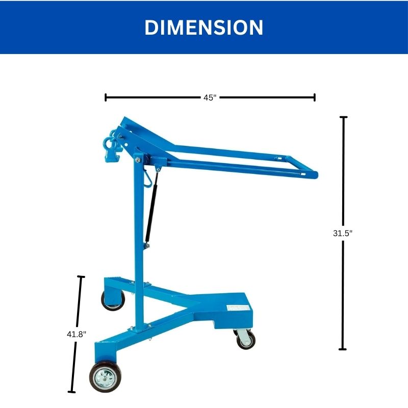 55 Gallon Rimmed Drum Spotter & Drum Palletizer 800 Lbs Capacity, Portable Drum Lifter