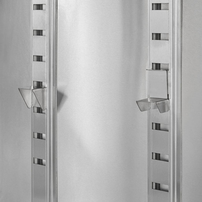 48" x 24" Stainless Steel Prep Table w/ Lockable Drawers and Storage Cabinet