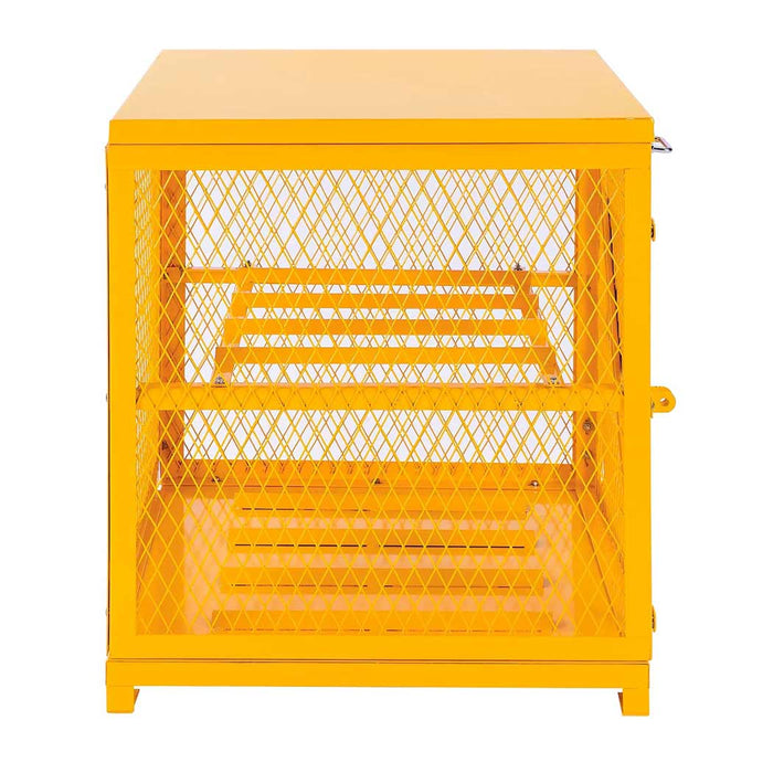 Propane Cylinder  Storage Cabinet SGL Door, 31"Wx30"Dx35"H, 4 Cylinder Cap