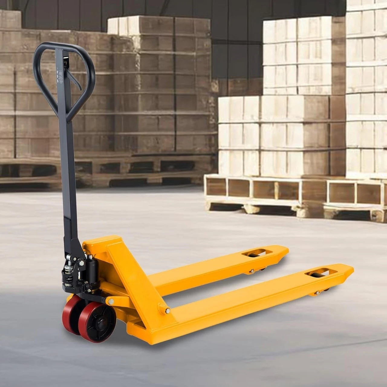 Pallet Jacks 5800lbs Capacity Industrial Hand Pallet Truck 48" Lx27''W Fork Size