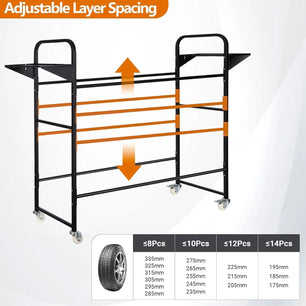 Holzoffer Tire Storage Rack 57