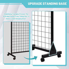 Holzoffer Retail Craft Fair Display Rack, Show Rack, Art Display Stand, 3pc