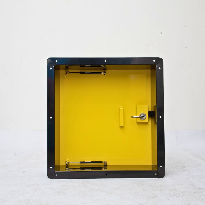 31.9" x 33" Steel Roof Hatch, Opening Roof Access Door, Fully Welded