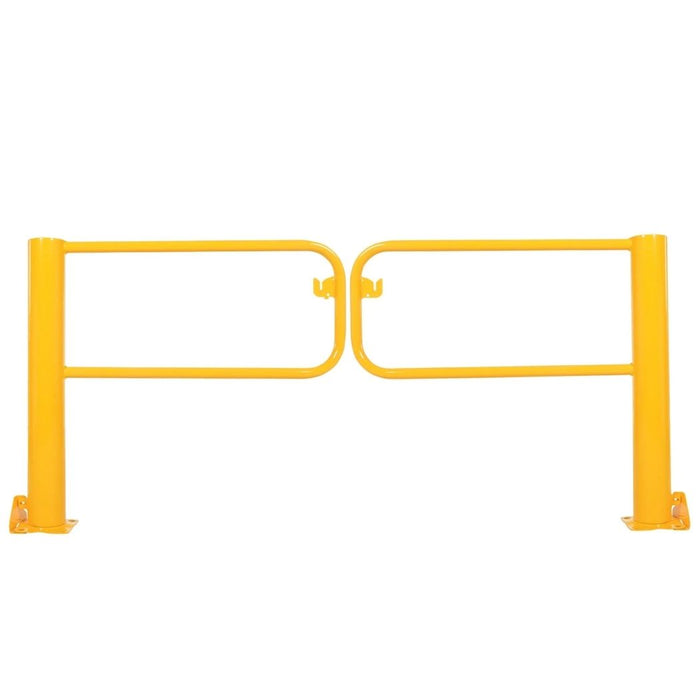 8' Swivel Dock Gate, Steel Construction, 96"W x 42"H for Loading Bay Fall Hazard Protection
