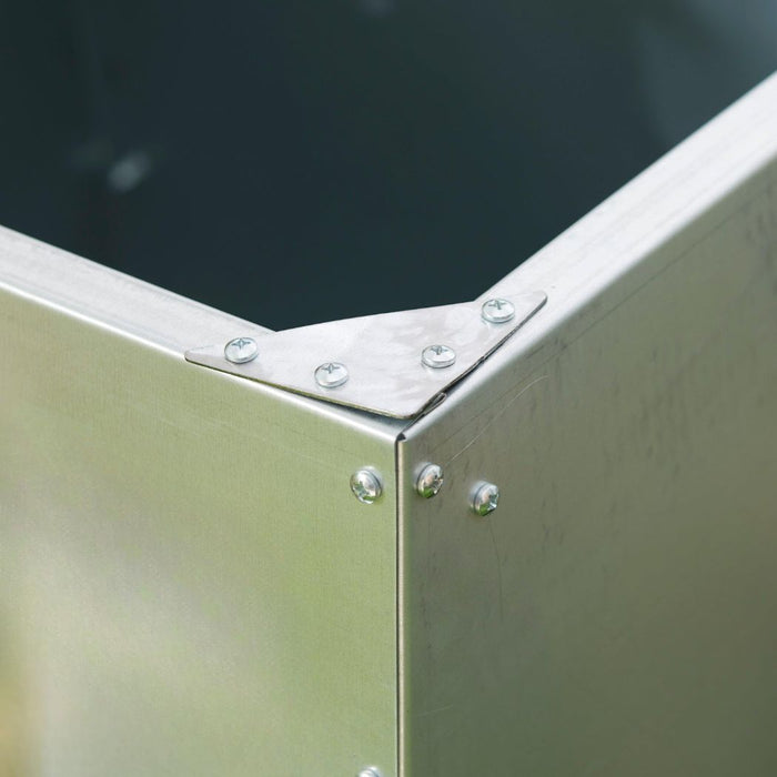 4 Door Steel Hog Feeder, 7 Bushel Feeder for Pigs