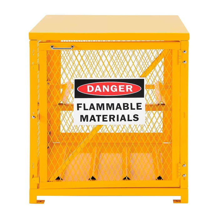 Propane Cylinder  Storage Cabinet SGL Door, 31"Wx30"Dx35"H, 4 Cylinder Cap