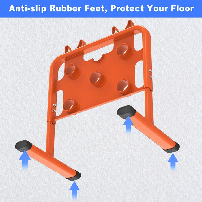 Height Adjustable Wire Dispenser 800 lb Load Capacity, Holds Reels up to 33”Dia, For Multiple Spool Management