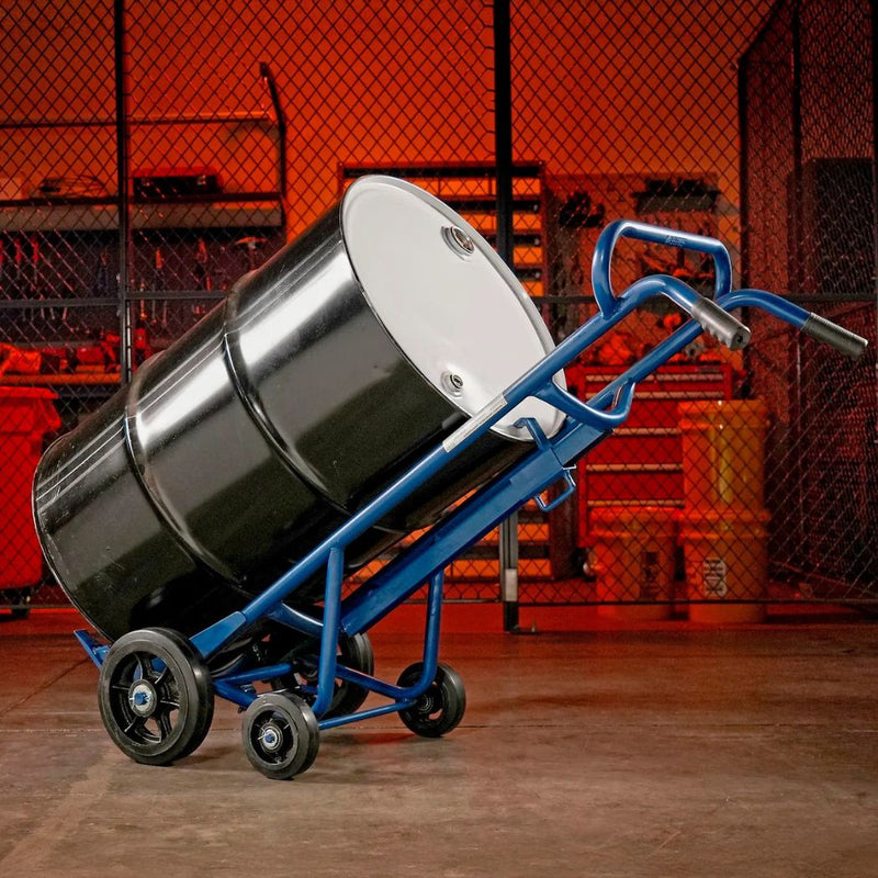Drum Dolly for 30 and 55 Gallon Drums, 1000 lb Load Capacity, 4 Wheels
