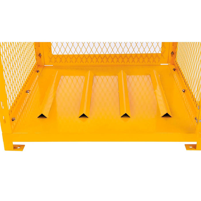 Propane Cylinder  Storage Cabinet SGL Door, 31"Wx30"Dx35"H, 4 Cylinder Cap