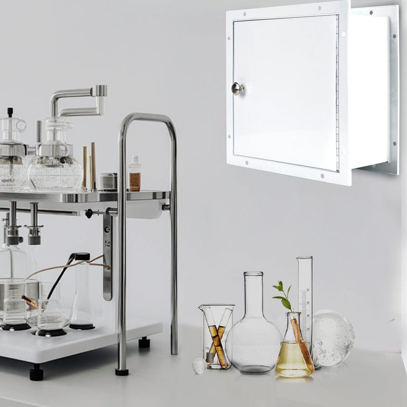 Recessed Specimen Pass-Thru Cabinet, 13.2"L x 6"W x 12.7"H