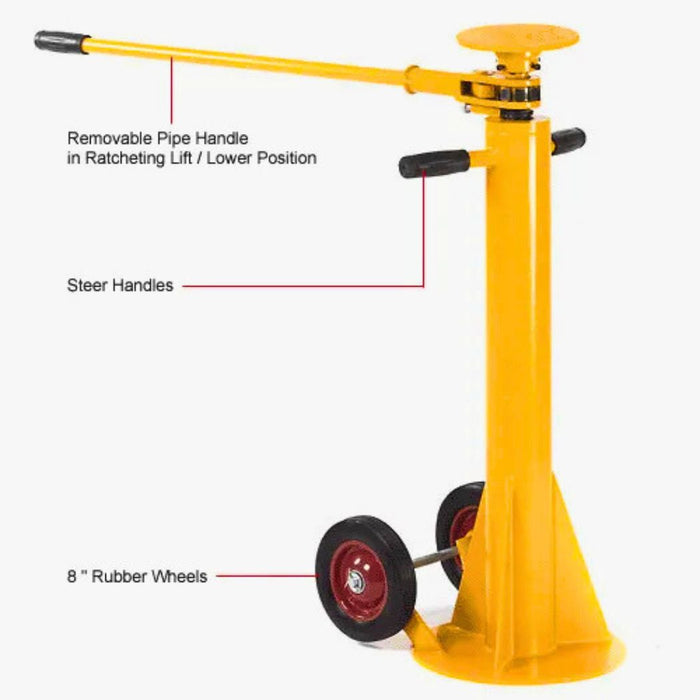 Trailer Stabilizer 100,000 Lb Static Capacity, Stabilizer Jacks