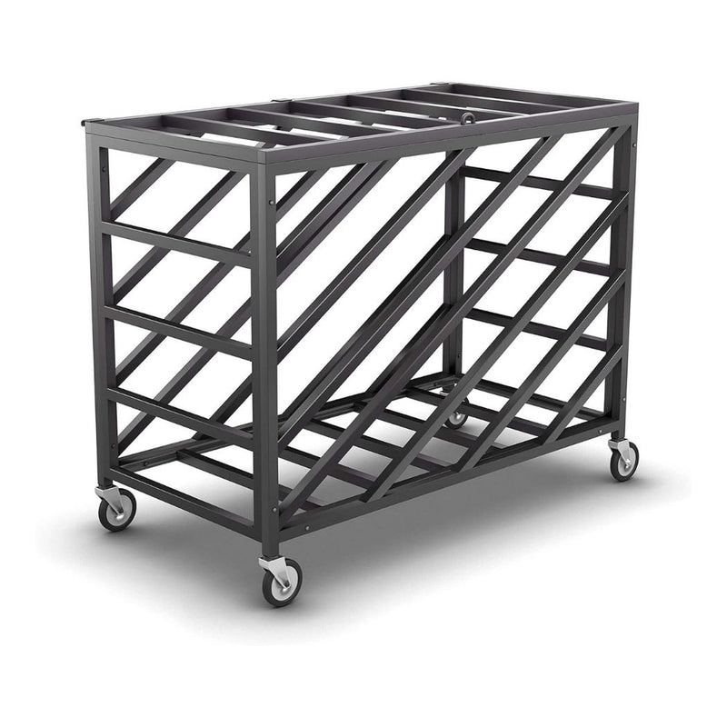 Heavy Duty Basketball Cart, Mobile Ball Storage Cart for Volleyball
