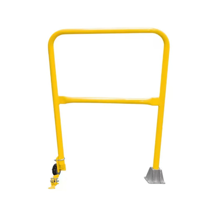 Yellow Loading Dock Safety Swing Gate 3'L (36")