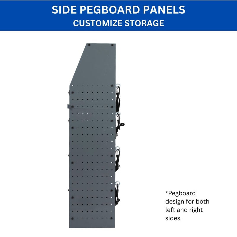 Heavy-Duty Refrigerant Tank Rack, 4 Adjustable Shelves, 15"W x 13"D x 52"H for 25 lb / 30 lb /50 lb Tanks