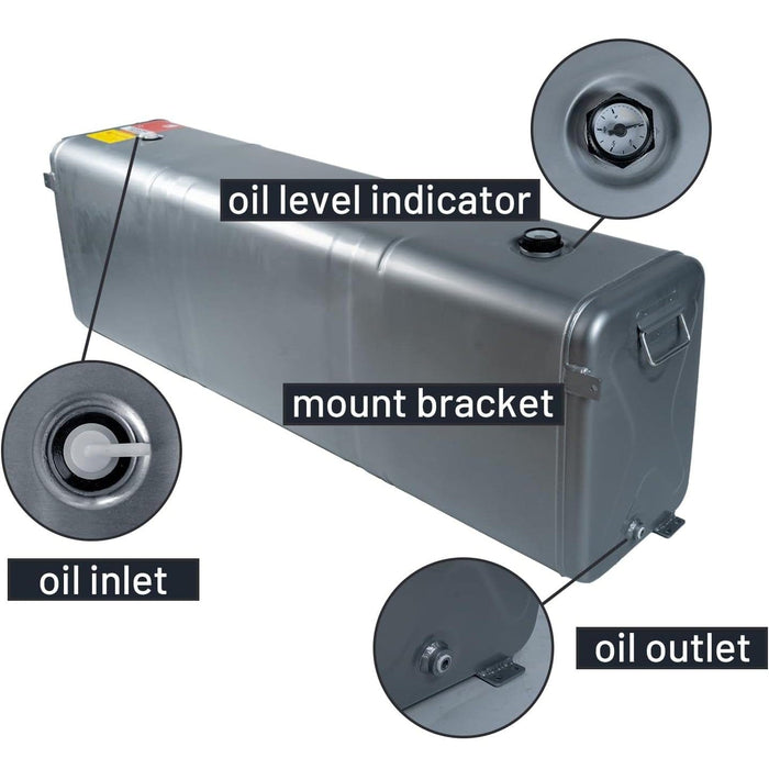 Aluminum Fuel Cell Tank, 58 Gallon Capacity