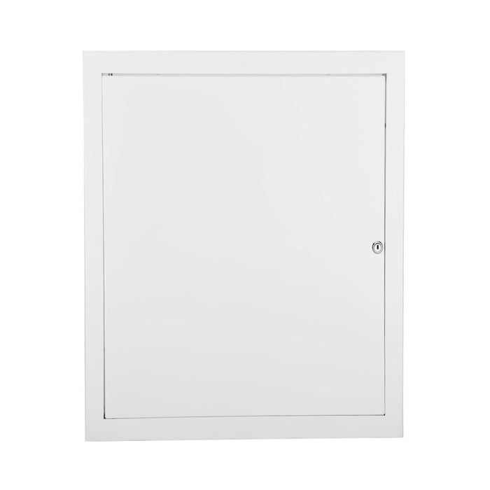 Lockable Access Panel for Drywall and Ceiling, White