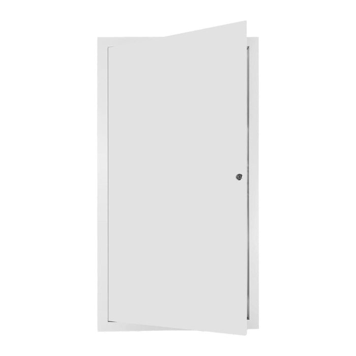 Lockable Access Panel for Drywall and Ceiling, White