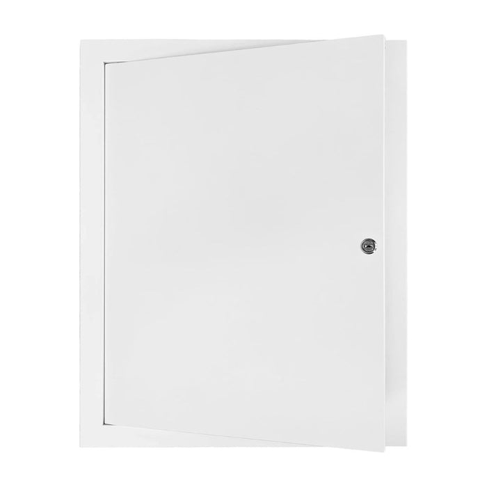 Lockable Access Panel for Drywall and Ceiling, White