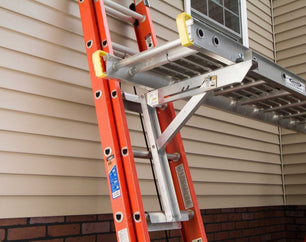 Holzoffer Metal Outdoor Ladder Support Collection-Ladder & Ladder Jack & Work Plank