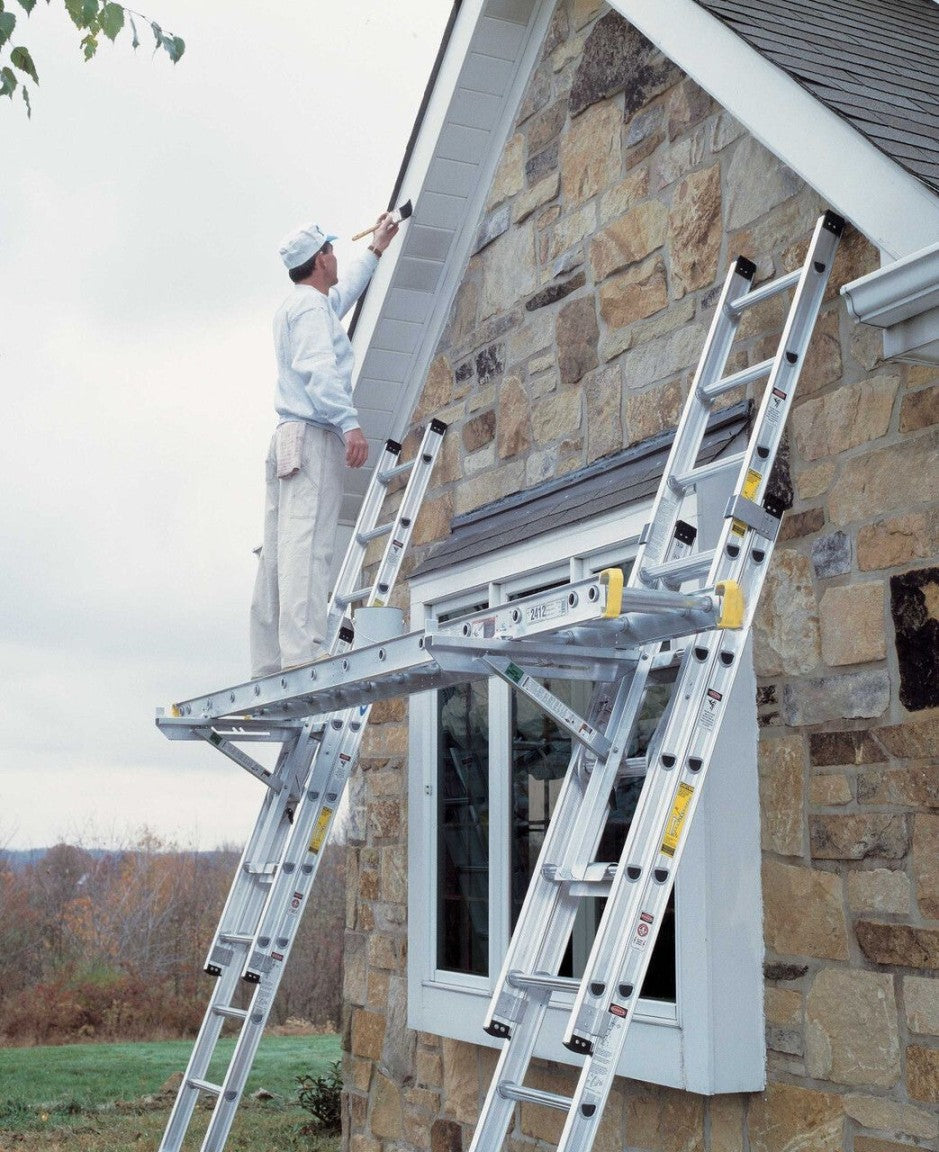 Holzoffer Metal Outdoor Ladder Support Collection-Ladder & Ladder Jack & Work Plank