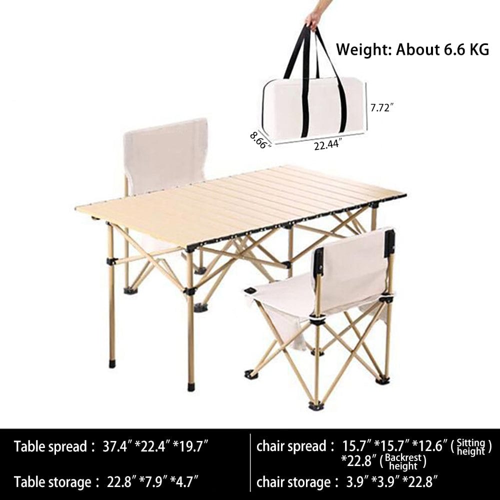 Holzoffer Portable Camping Table(4 person) Holzoffer accessories camp tables Camping Furniture fold tables furniture Portable Camping Table tables