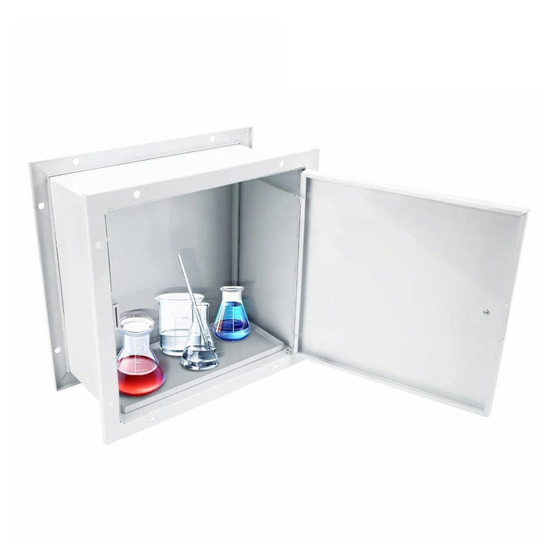 Recessed Specimen Pass-Thru Cabinet, 13.2"L x 6"W x 12.7"H