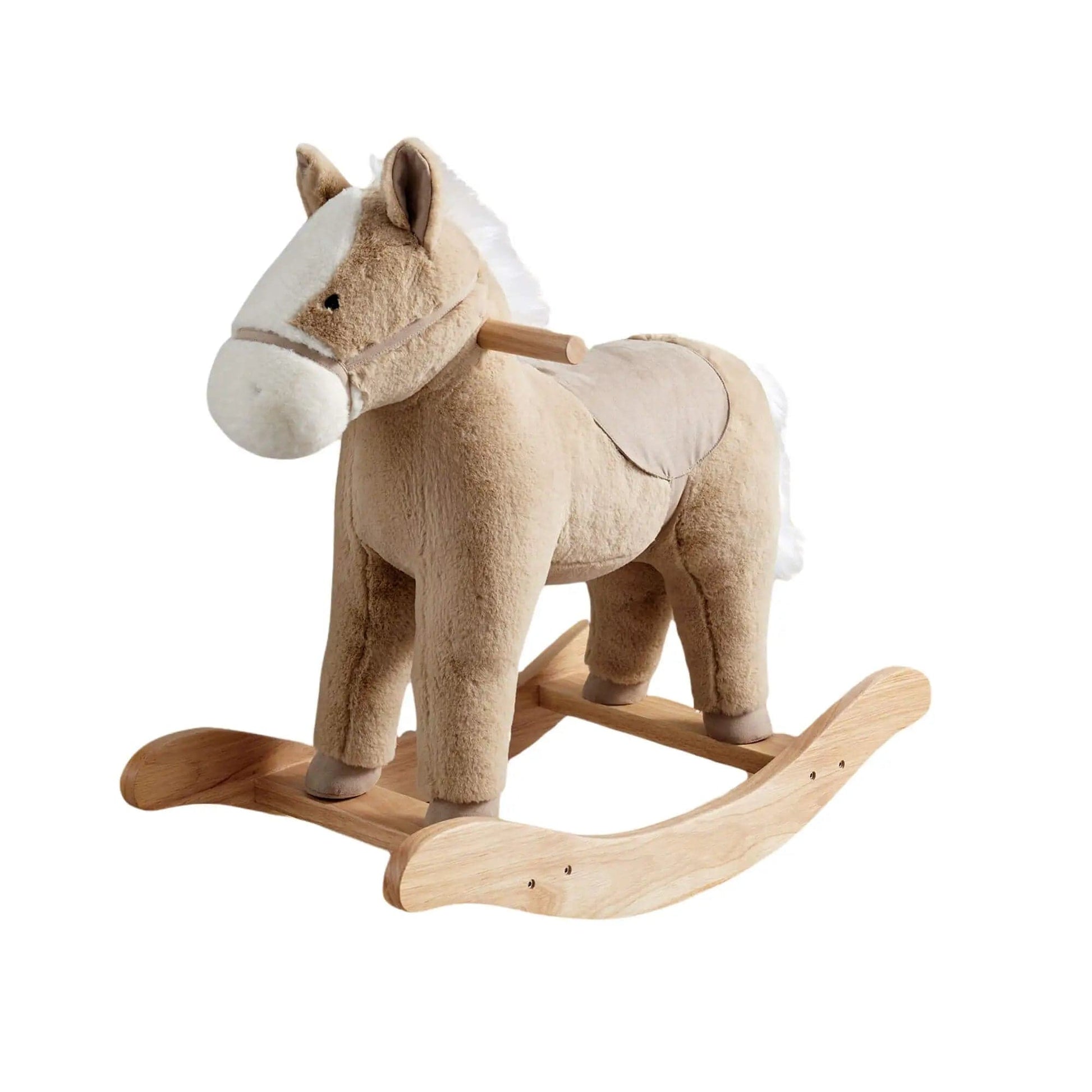 Musical Horse Plush Nursery Rocker