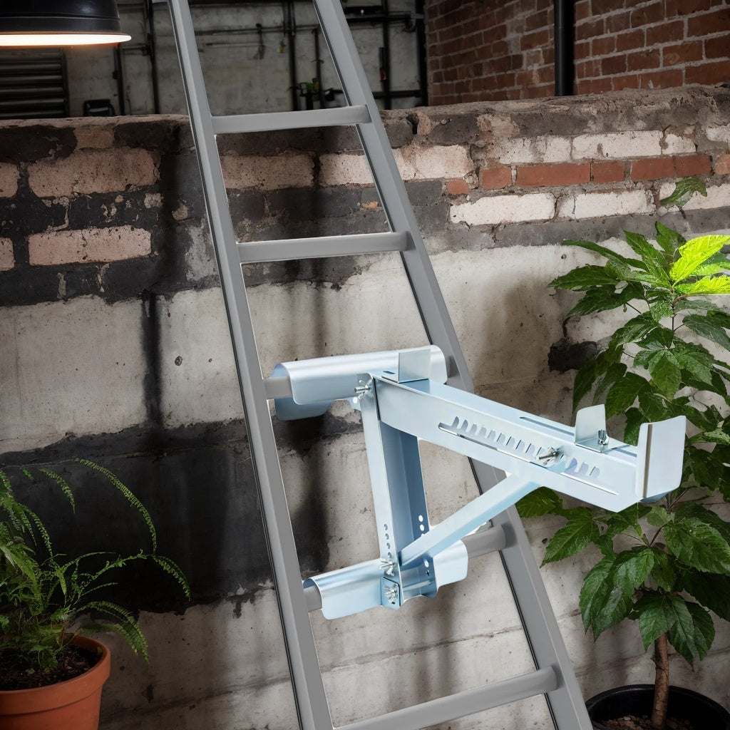 Holzoffer Metal Outdoor Ladder Support Collection-Ladder & Ladder Jack & Work Plank