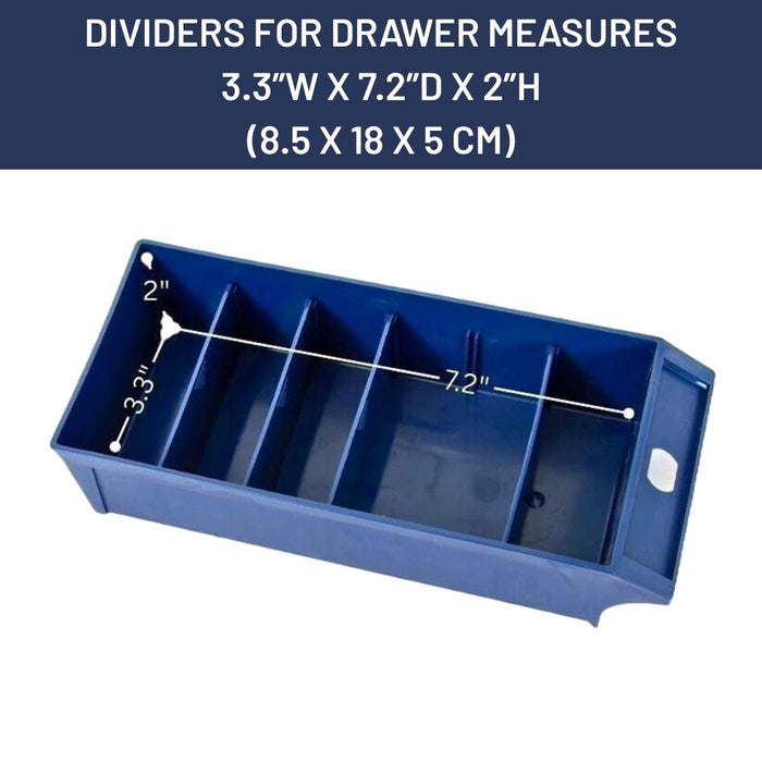 Plastic Dividers Competible for Drawer Bin Cabinet, 100 PCS