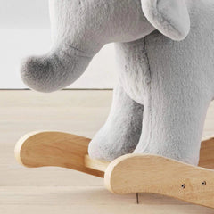 Elephant Critter Plush Nursery Rocker