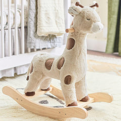 Giraffe Plush Nursery Rocker-26" wide x 13.75" deep x 30" high